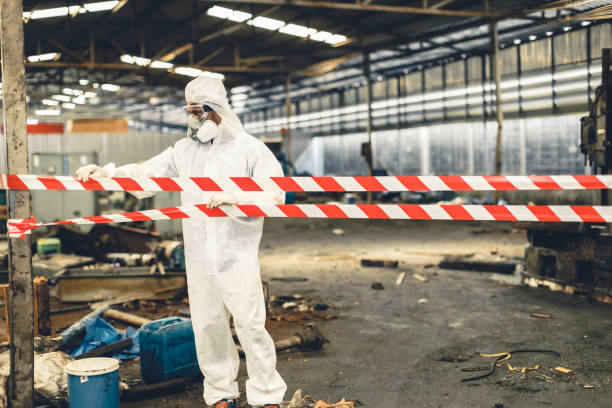 Professional Crime Scene Cleanup technician working in Swanton, NE